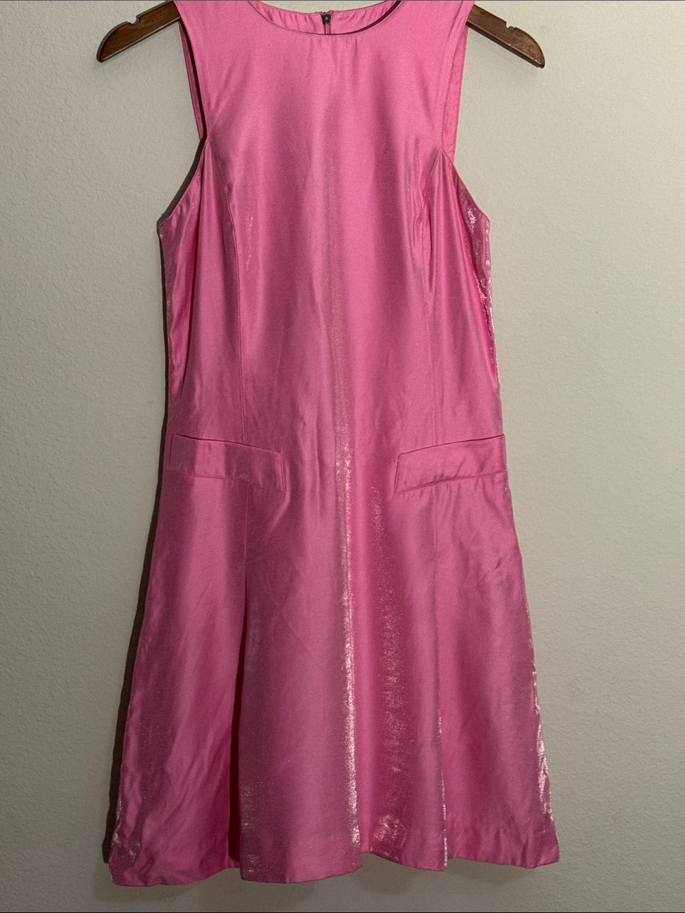 Vintage Byblos Hot Pink Sleeveless Mini Dress